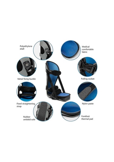 Plantar Fasyait Gece Ateli - Tendinit Ve Baldır Germe İçin Ayak Desteği Kaiyi