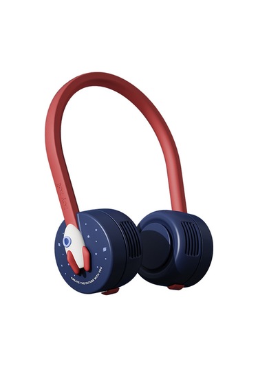 Zoyzoıı F8 Üç Hızlı Soğutma Fanı Çocuklar İçin Kanatsız Boyun Askılı Fan - Rocket Roket