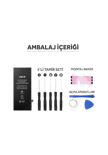 iPhone 11 Batarya Mucize Batarya Deji Normal Kapasite