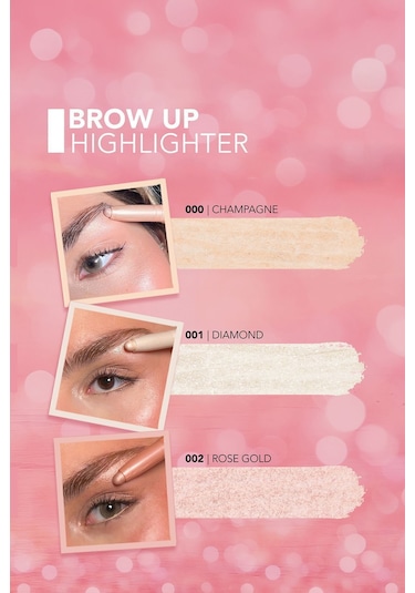 Flormar Brow Up Asansörlü Kalem Aydınlatıcı Seti 009 3'lü