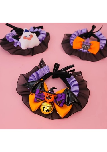 Willowhaven Halloween Evcil Hayvan Tasması D Bat Kanatlı Aksesuar Ve Detaylı Tasarım Diğer