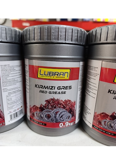 Lubran Kırmızı Gres 900 G