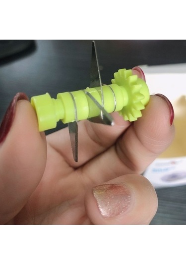 Pazly Cbtx Mutfak Rulo Sarımsak Kesici, Hızlı Taşlama, Sarımsak Aracı Rastgele Renk Teslimatı Çok Renkli