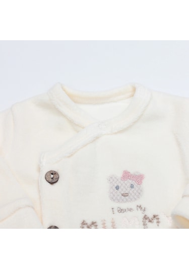 Bistyle Bi Style Tulum Kadi Fe I Love Mummy 15123 Ekru Ekru