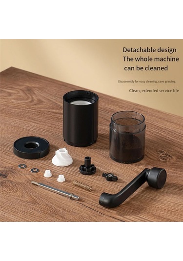 Pratik-küçük Ev Kahve Çekirdeği Öğütücü Taşınabilir El Kranklı Renkli