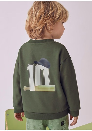Mayoral Erkek Çocuk Sweatshirt 4401 Yeşil