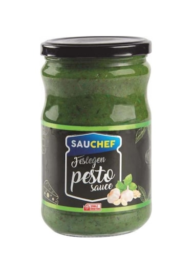 Pesto Sos 600 Gr Cam Şişe Yemeklik Sos