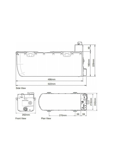 Whale 8 Litre Gazlı Araç İçi Ve Altı Uyumlu Karavan Su Isıtıcı