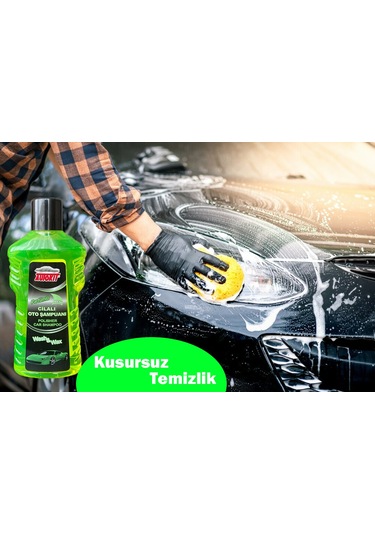 Cilalı Oto Şampuan Profesyonel Temizlik Ultra Parlaklık 1000 Ml