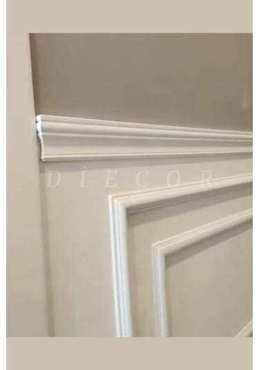 Diecor Dekoratif Boyanabilir 15 Adet 9 Cm Polistren Duvar Çıtası Beyaz 97 X 40 Model:xa124