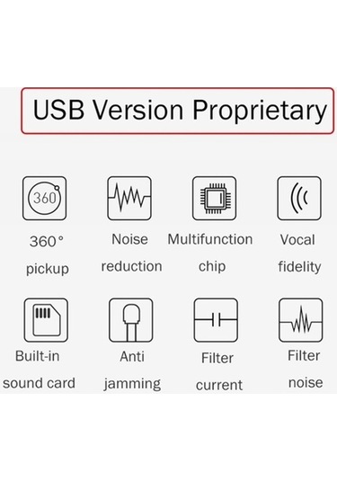 Wondernest Bk Masaüstü Deveboynu Ayarlanabilir Usb Ses Mikrofonu