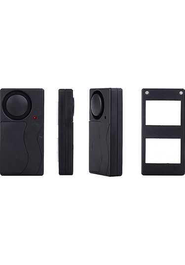 Wezone Bisiklet Motosiklet Çalar Sistemi: Kablosuz Titreşim Sensörü, 110db Ses, Uyarlamalı Hassasiyet, Kumanda İle Anti-hırsızlık