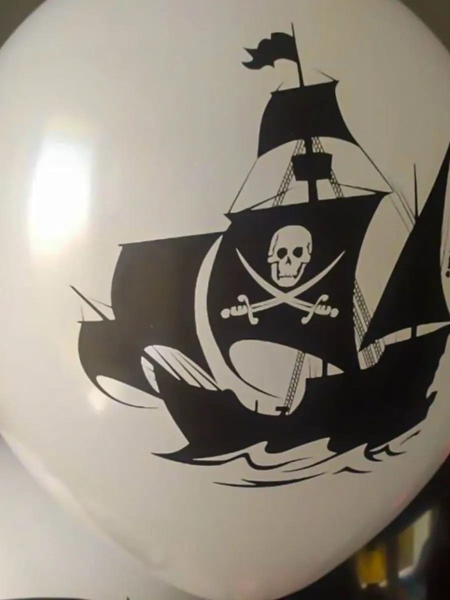 Riota Hava Balonları Korsanlar, 30 Cm, 15 Adet. 75821323 Kırmızı