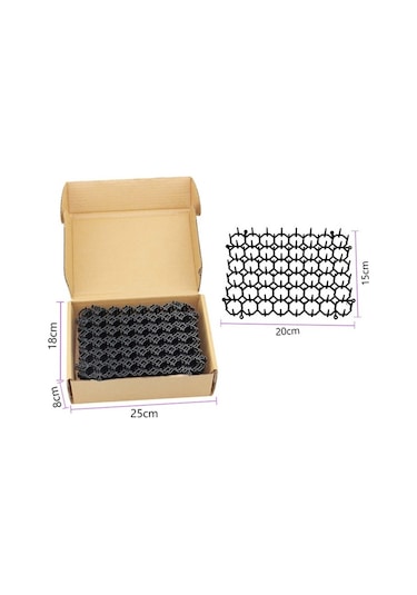 Besthome1 Suntek 12 Adet Kedi Scat Kovucu, Sivri-uçlu-mat, 5.9x7.8cm Kedi Oyuncak Seti