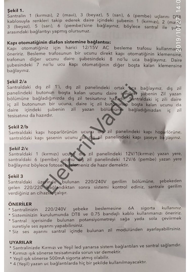 Simge Görüntüsüz Çift Zilli Santral 2020