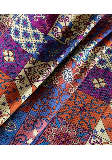 Menderes Home Cotton Collection Tek Kişilik Pike Anadolu Çok Renkli