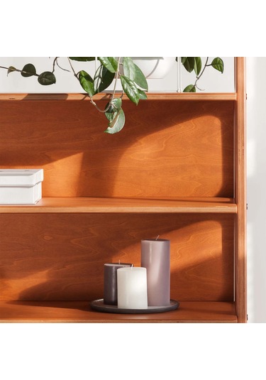 Woodesk Cosmos Ahşap Çalışma Masası Ve Kitaplık, 190x100 Tik Renk Teak