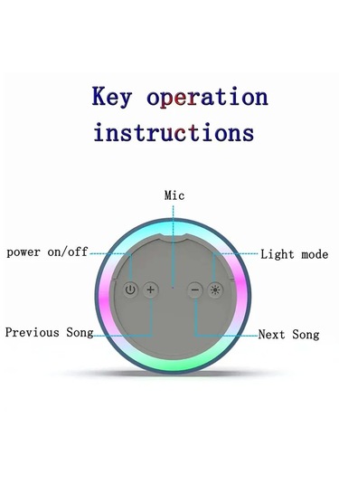 Mini Bluetooth Hoparlör Ses Bombası Tws Hoparlör Bağlantı Kırmızı