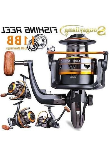 Novahub İplik Balıkçılık Reel 11bb Sazan Makarası 5000 Tekerlek Takım