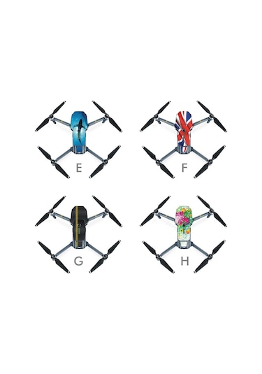 Mavic Pro Pvc Su Geçirmez Kaplama Etiket Desen J