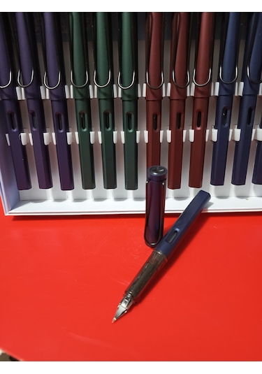 Jinhao Dolma Kalem Metalik Lacivert Mika Gövde Ef Uçlu