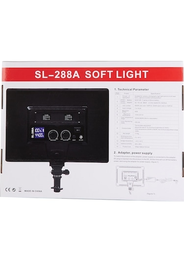 Deyatech SL-288A Soft Işık + 2 M Işık Ayağı
