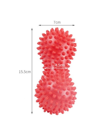 Youtek Yeşil Pvc Masaj Topu - Kas Geri Kazanımı Ve Fasyal Gevşeme İçin - Yoga Ve Fitness Sporu Kullanıma Uygun Çok Renkli