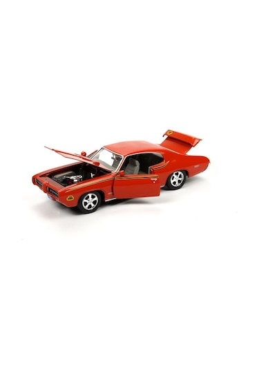 Motormax 1969 Pontiac Gto Judge 1/24 Turuncu Model Araba