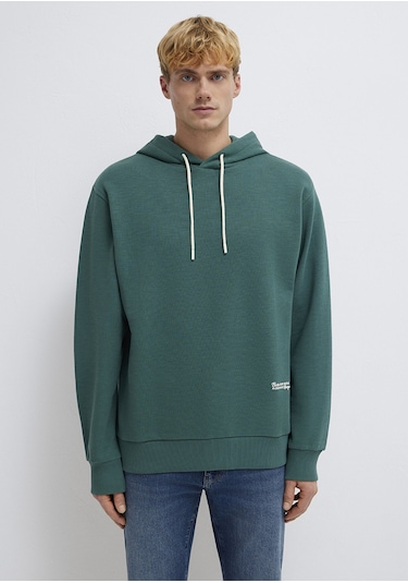 Mavi - Kapüşonlu Yeşil Sweatshirt 0s10534-71930 Yeşil