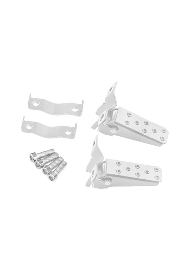 Homyl Motosiklet Arka Ve Ön Retro Katlanır Ayak Dayama Yerleri