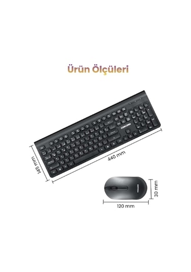 Multimedya Q Klavye Ve Mouse Seti