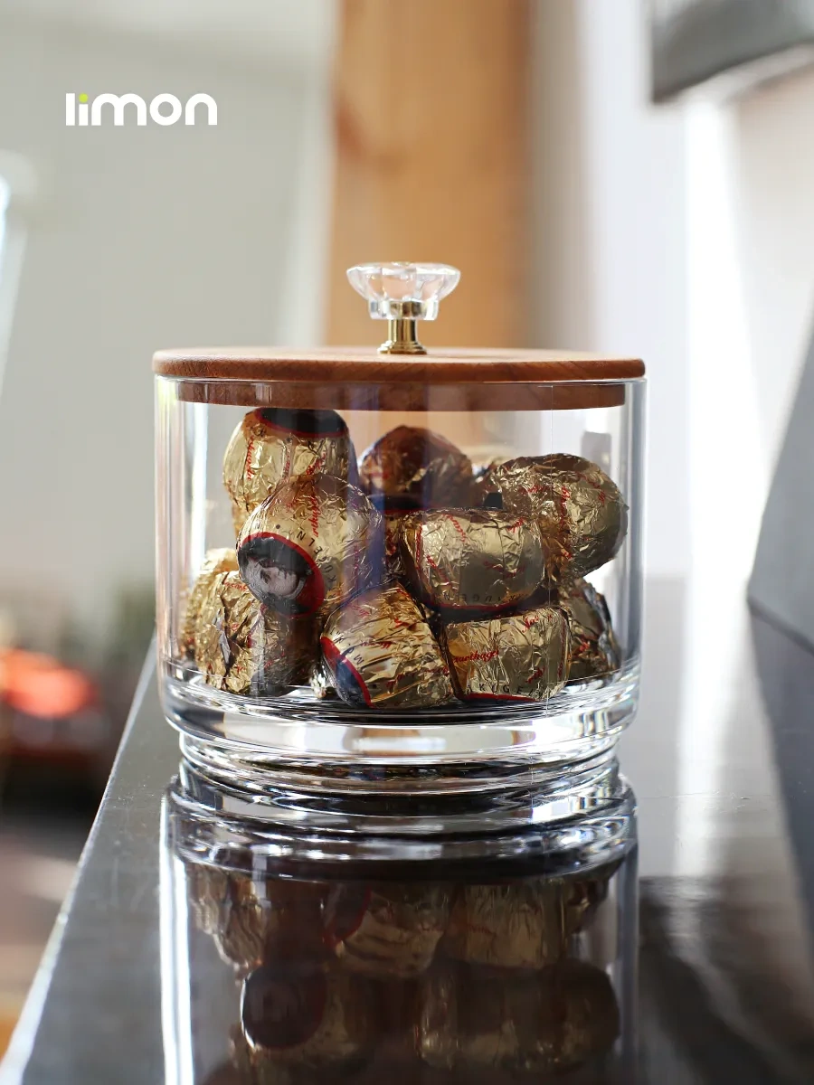 Pıta Kapaklı Şekerlik Dekoratif Şeker Kabı 287358738 Şeffaf Kristal