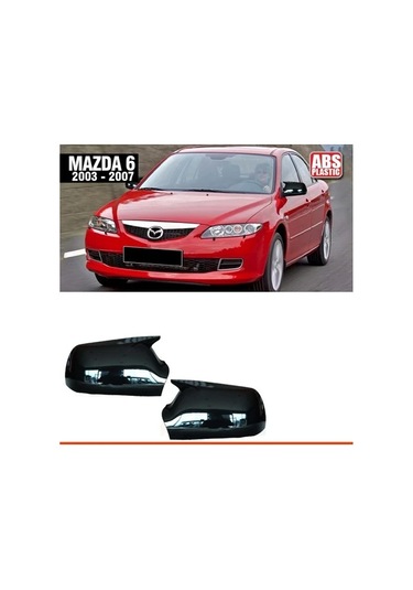 Mazda 6 Yarasa Ayna Kapağı Batman Parlak Siyah Piano Black