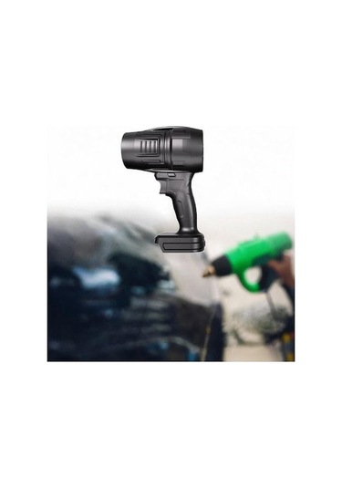 Maiyame Endüstriyel Lityum Pil Turbin Blower - Araç Yıkama, Su/toz/kar Temizleme - Yüksek Güçlu Soğutucu Fan Siyah, Tembel Ünite