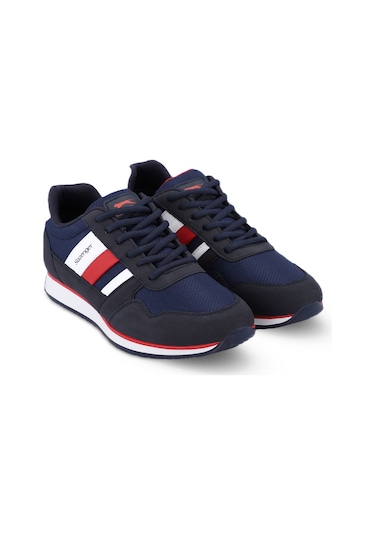 Slazenger ORIGIN I Erkek  Lacivert / Kırmızı Günlük Spor Ayakkabısı