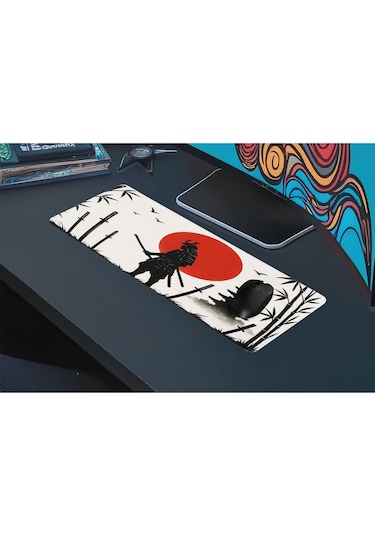Gaming Oyuncu Xl Mouse Pad Kaydırmaz Dikişli 80 30 Cm Mousepad 31