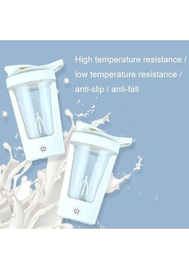 Pazly Cbtx Usb Şarjlı Tam Otomatik Karıştırma Kabı, Kahve Fincanı, Siyah Siyah