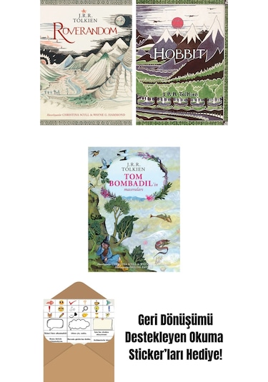 Roverandom Özel Ciltli Baskı + Hobbit Özel Ciltli Baskı + Tom Bombadil İn Maceraları Özel Ciltli Baskı