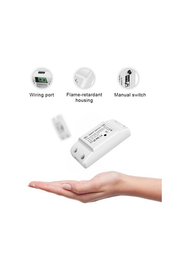 Youtek 10a Akıllı Ev Anahtarı, Wifi+bluetooth İkili Mod, Tuya Uygulaması İle Uzaktan Kontrol, Zamanlama Ve Ses Komutu, 4'lü Paket Tuya Wifi