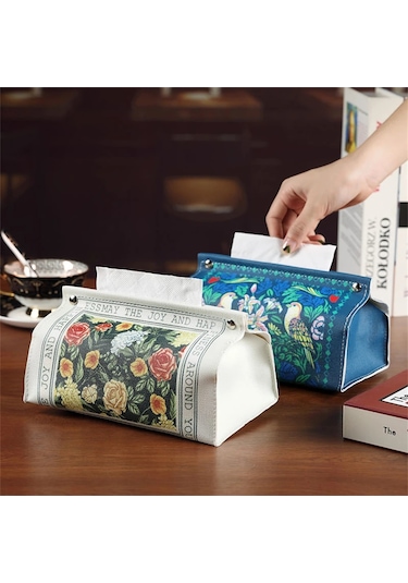 B-yaratıcı Doku Kutusu Amerikan Country Pastoral Doku Kutusu Ev Araba Peçete Banyo Doku Kutusu Odası Doku Kutusu Yılbaşı Dekoru