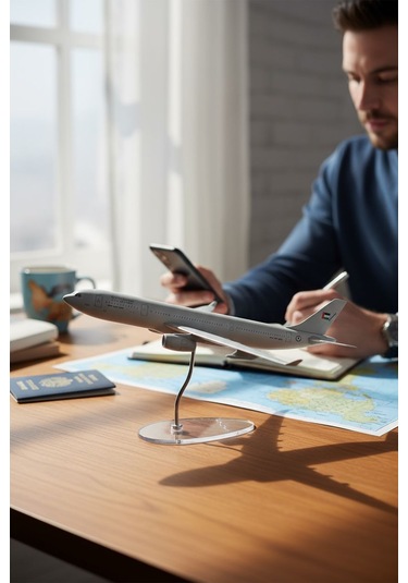 Frefly Airbus A330-300 Model Uçak,gri Renkli Uçak Maketi