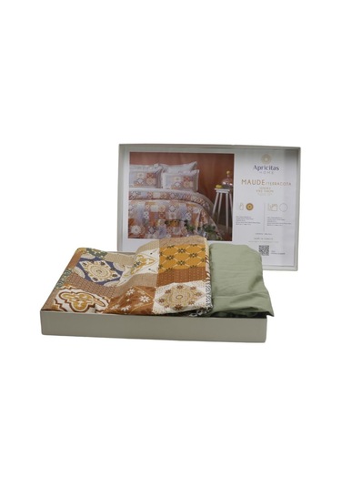 Apricitas Home Maude Tek Kişilik Pike Takımı Terracota