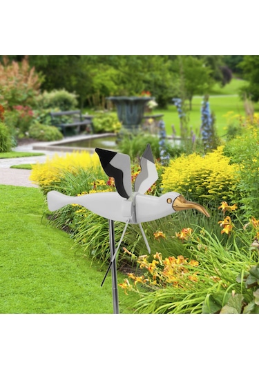 Xindoker Deniz Mersini Rüzgarlı Çark, Bahçe Dekorasyonu, Hava Dayanıklı, Kolay Kurulum, Renkli Dış Mekan Aksesuarı