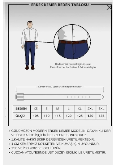 Hakiki Deri Lacivert 4 Cm Özel Saraç Dikişli Erkek Kemer Kot/keten/kumaş Lacivert