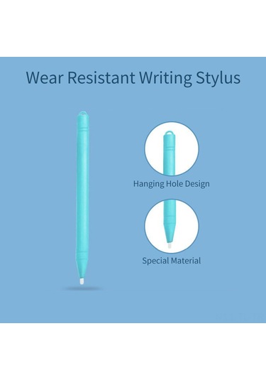 Hombey 10.5 İnç Lcd Tek Renkli Çizim Tahtası - Çocuklar İçin Tuval - Tek Tuşla Silme Ve Kilitleme Özelliği - Taşınabilir Akıllı Siyah Tahta Cr2025 Pil Dahil Siyah