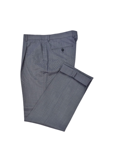 Erkek Pileli Klasik Kumaş Pantolon P1182 Bgl-st04763 Mavi