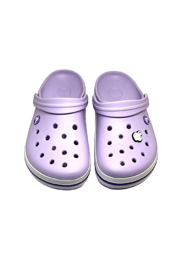 Crocs Terlik Süsü & Renkli Aksesuar Jibbitz Antrasit Melanj