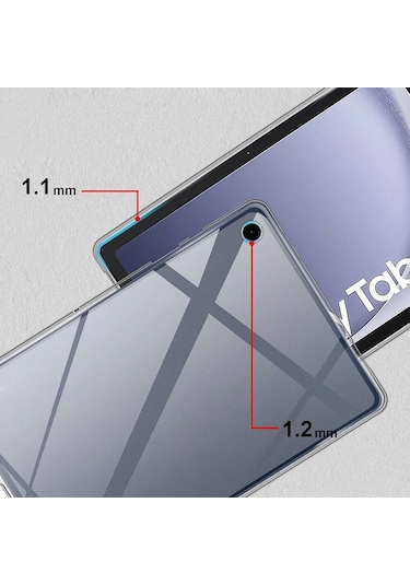 Galaxy Uyumlu Tab A9 Plus Kılıf Zore Tablet Süper Silikon Kapak