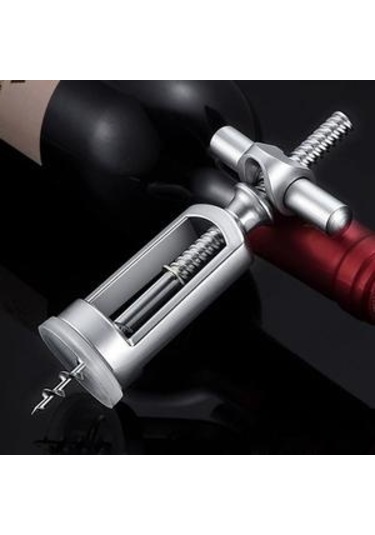 Bar Araçları Mutfak Eşyaları Pratik Şarap Şişesi Açacağı Dayanıklı Şampanya Bağbozumu Tirbuşon Kaldıraç Home Açıcılar Altın