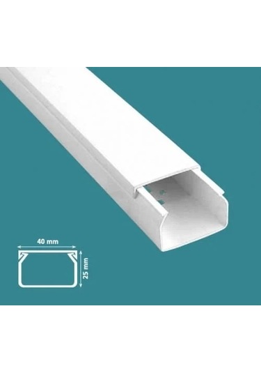 Viko 40x25 Yapışkansız Kablo Kanalı 80 Metre